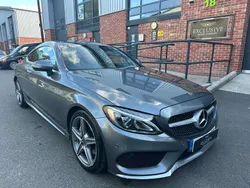 Grey Used 2018 Mercedes C220 AMG line Coupe | £12,995 (Fair price)