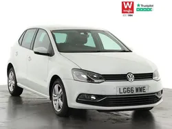White Used 2016 VW Polo Match Hatchback | £13,995 (Expensive)
