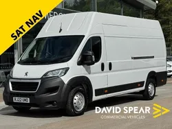 White Used 2022 Peugeot Boxer Van | £16,490 (Fair price)