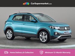 Turquoise Used 2019 VW T-Cross SE SUV | £12,497 (Fair price)