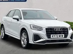 White Used 2022 Audi Q2 S-Line SUV | £20,666 (Fair price)