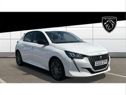 White Used 2022 Peugeot 208 Active Premium Hatchback | £14,518 (Fair price)