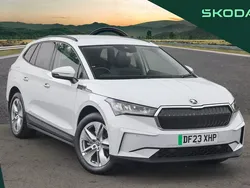 White Used 2023 Skoda Enyaq iV ecoSuite SUV | £23,995 (A bit pricey)