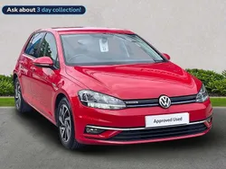 Red Used 2019 VW Golf VII Match Hatchback | £13,913 (Fair price)