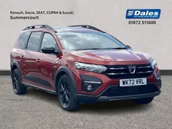 Metallic terracotta bronze Used 2022 Dacia Jogger Extreme Estate | £17,500 (A bit pricey)