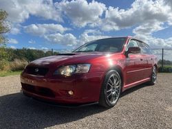 Red Used 2004 Subaru Legacy GT Estate | £8,999