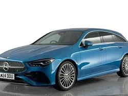 Blue Used 2024 Mercedes CLA200 AMG Line Premium Estate | £29,120 (Fair price)