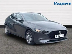 Grey Used 2022 Mazda 3 Hatchback | £14,600 (Fair price)