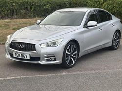 Silver Used 2015 Infiniti Q50 Premium Sedan | £6,700 (Fair price)