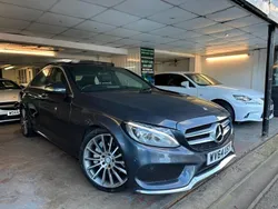 Grey Used 2014 Mercedes C300 AMG Line Premium Plus Sedan | £11,990