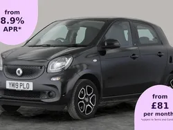 Black Used 2019 Smart ForFour Prime Hatchback | £6,283 (Fair price)