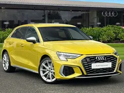 Yellow Used 2021 Audi S3 Comfort Hatchback | £26,795 (Good price)