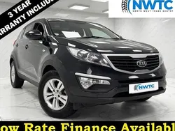 Black Used 2013 Kia Sportage 2 SUV | £4,945 (Good price)