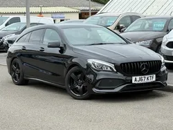 Black Used 2018 Mercedes CLA250 Shooting Brake AMG Estate | £18,995
