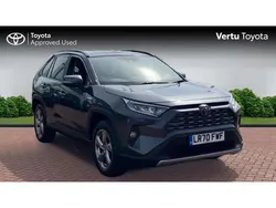 Grey Used 2020 Toyota RAV4 Hybrid Design SUV | £26,543 (A bit pricey)