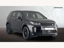 Santorini black Used 2025 Land Rover Discovery Sport SE Dynamic SUV | £47,395
