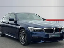 Blue Used 2019 BMW 520 M Sport Sedan | £17,664 (Fair price)