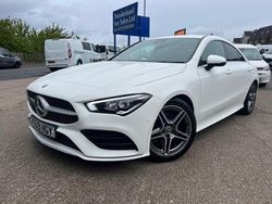 White Used 2019 Mercedes CLA200 AMG line Coupe | £19,695 (Fair price)