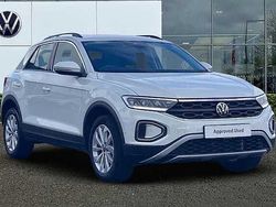 White Used 2022 VW T-Roc Life SUV | £21,730 (Fair price)
