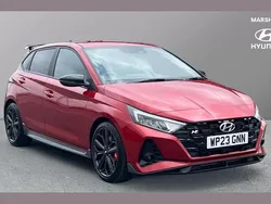 Red Used 2023 Hyundai i20 Hatchback | £24,787 (Fair price)