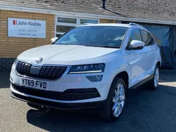 White Used 2019 Skoda Karoq SE L SUV | £15,500 (Fair price)