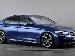 Blue Used 2022 BMW 520 M Sport Sedan | £25,288 (Good price)