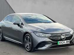 Grey Used 2024 Mercedes EQE350 AMG line Sedan | £44,768 (Super price)