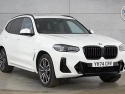 White Used 2024 BMW X3 M Sport SUV | £46,800 (Expensive)