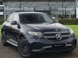 Blue Used 2020 Mercedes EQC400 AMG Line Premium Plus SUV | £28,395 (Expensive)