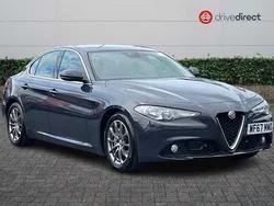 Grey Used 2017 Alfa Romeo Giulia Super Sedan | £12,365 (Fair price)
