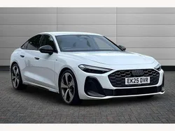 Glacier white Used 2025 Audi A5 Advanced Coupe | £38,650 (Expensive)