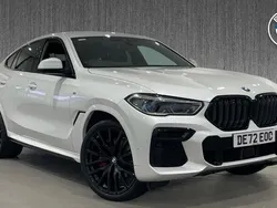 White Used 2022 BMW X6 M Sport SUV | £49,299 (Fair price)