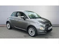 Grey Used 2019 Fiat 500 Lounge Hatchback | £8,184 (Fair price)