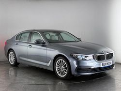 Blue Used 2018 BMW 540 Sedan | £25,150