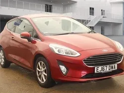 Red Used 2017 Ford Fiesta Zetec Hatchback | £5,845 (A bit pricey)