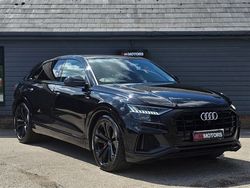 Black Used 2019 Audi Q8 S-Line SUV | £33,489 (Expensive)