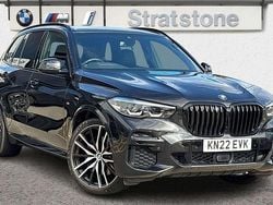 Black Used 2022 BMW X5 M Sport SUV | £48,950 (Fair price)
