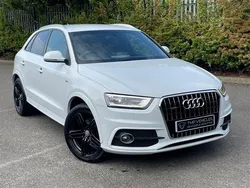 White Used 2013 Audi Q3 S-Line SUV | £6,995 (Fair price)