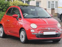 Red Used 2011 Fiat 500 Lounge Hatchback | £3,299 (Good price)