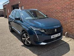 Blue Used 2022 Peugeot 3008 Allure Premium Estate | £18,699 (Fair price)