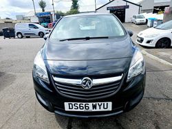 Black Used 2016 Vauxhall Meriva Club MPV | £4,395 (Fair price)