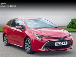 Scarlet flare Used 2020 Toyota Corolla Estate | £18,490 (Fair price)