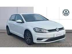 White Used 2018 VW Golf VII SE Hatchback | £11,395 (Good price)