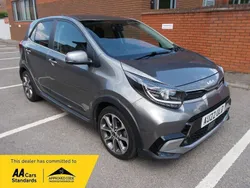 Grey Used 2022 Kia Picanto X-Line Hatchback | £13,995 (Fair price)