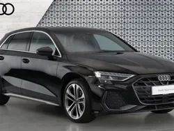 Black Used 2024 Audi A3 S-Line Hatchback | £29,706 (Expensive)