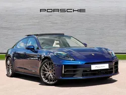 Gentian blue metallic New 2024 Porsche Panamera 4 Sedan | £98,990 (Fair price)