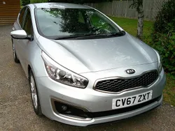 Silver Used 2017 Kia Ceed 2 Hatchback | £7,495 (Fair price)