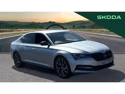 Silver Used 2023 Skoda Superb SportlinePlus Hatchback | £26,290 (A bit pricey)