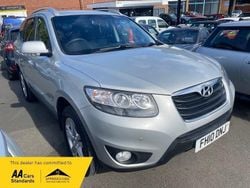 Silver Used 2010 Hyundai Santa Fe Premium SUV | £3,995 (A bit pricey)
