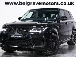 Black Used 2022 Land Rover Range Rover Sport HSE SUV | £44,980 (Fair price)